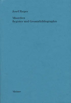 Pieper / Wald |  Miszellen | Buch |  Sack Fachmedien