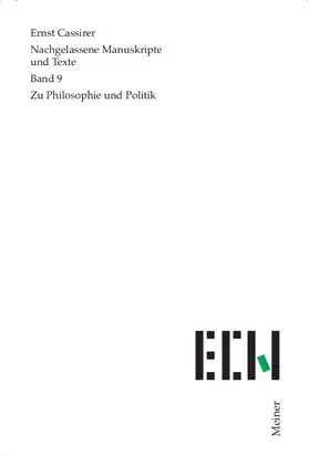 Cassirer / Krois / Möckel |  Zu Philosophie und Politik | Buch |  Sack Fachmedien