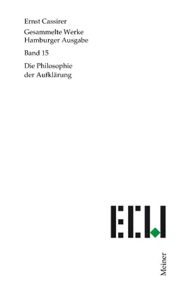 Cassirer / Recki |  Die Philosophie der Aufklärung | Buch |  Sack Fachmedien