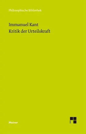 Kant / Klemme |  Kritik der Urteilskraft | Buch |  Sack Fachmedien