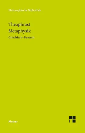 Damschen / Theophrast / Kaegi |  Metaphysik | eBook | Sack Fachmedien