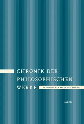 Regenbogen |  Chronik der philosophischen Werke | Buch |  Sack Fachmedien