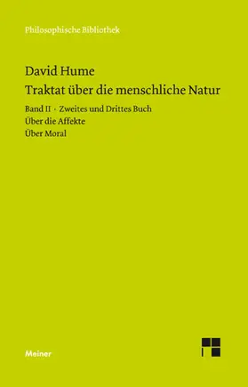 Hume / Brandt |  Ein Traktat über die menschliche Natur Band 2 | eBook | Sack Fachmedien