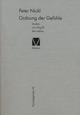 Nickl |  Ordnung der Gefühle | eBook | Sack Fachmedien