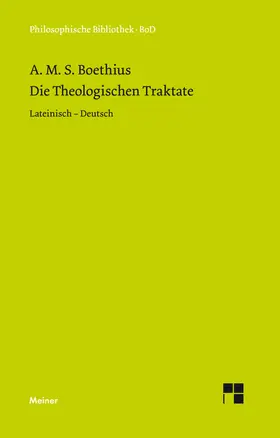 Boethius / Elsässer | Die theologischen Traktate | E-Book | sack.de