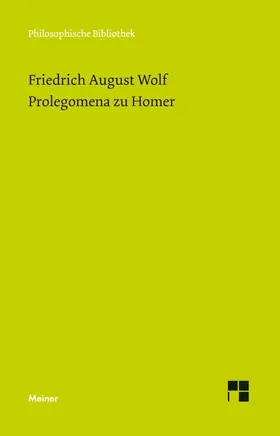 Wolf / Reuß |  Prolegomena zu Homer | Buch |  Sack Fachmedien