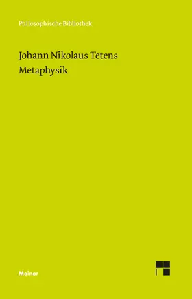 Tetens / Sellhoff | Metaphysik | Buch | 978-3-7873-2765-2 | www2.sack.de