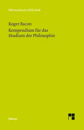 Bacon / Egel |  Kompendium für das Studium der Philosophie | Buch |  Sack Fachmedien