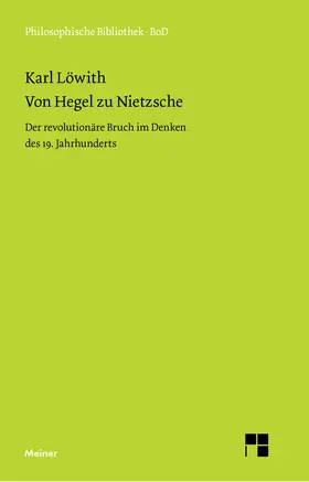 Löwith | Von Hegel zu Nietzsche | E-Book | sack.de