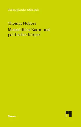 Hobbes / Noll |  Menschliche Natur und politischer Körper | eBook | Sack Fachmedien