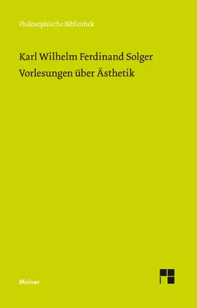 Solger / Pinna | Vorlesungen über Ästhetik | E-Book | sack.de