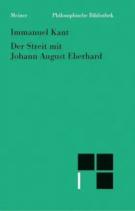 Kant / Lauschke / Zahn |  Der Streit mit Johann August Eberhard | eBook | Sack Fachmedien