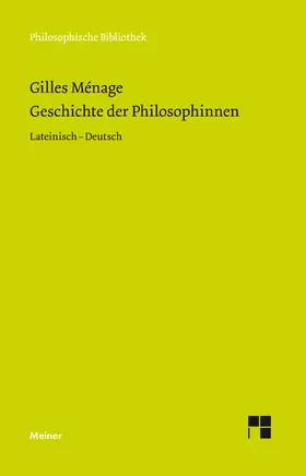 Ménage / Kaiser |  Geschichte der Philosophinnen | eBook | Sack Fachmedien