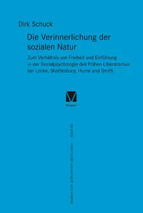 Schuck |  Die Verinnerlichung der sozialen Natur | Buch |  Sack Fachmedien