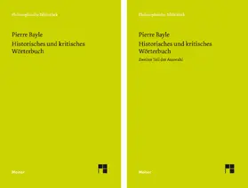 Bayle / Gawlick / Kreimendahl |  Historisches und kritisches Wörterbuch | Buch |  Sack Fachmedien