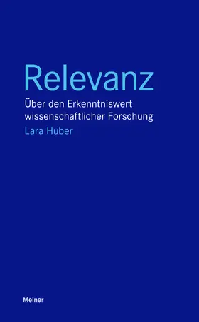 Huber | Relevanz | Buch | 978-3-7873-3797-2 | sack.de