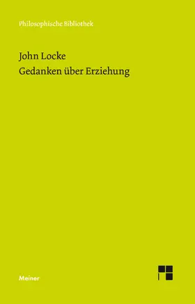 Locke / Schuck |  Gedanken über Erziehung | Buch |  Sack Fachmedien