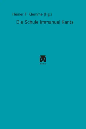 Klemme |  Die Schule Immanuel Kants | eBook | Sack Fachmedien