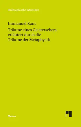 Kant / Oberhausen / Kreimendahl |  Träume eines Geistersehers, erläutert durch Träume der Metaphysik | eBook | Sack Fachmedien