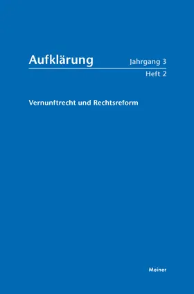 Krause |  Vernunftrecht und Rechtsreform | Buch |  Sack Fachmedien
