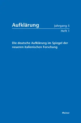 Theis / Carboncini |  Die deutsche Aufklärung im Spiegel der neueren italienischen Forschung | Buch |  Sack Fachmedien