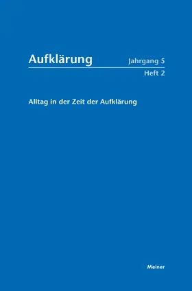 Gerteis | Alltag in der Zeit der Aufklärung | Buch | 978-3-7873-4178-8 | sack.de