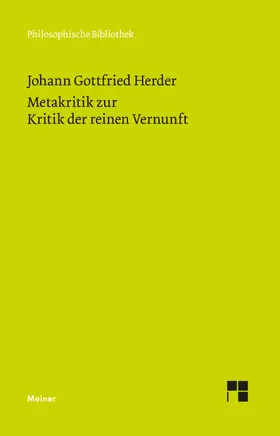 Herder / Bojda / Gutschmidt |  Metakritik zur Kritik der reinen Vernunft | Buch |  Sack Fachmedien