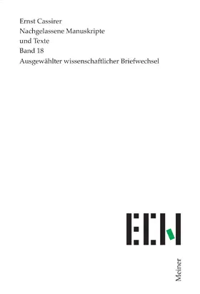 Cassirer / Krois |  Briefe. Ausgewählter wissenschaftlicher Briefwechsel | eBook | Sack Fachmedien