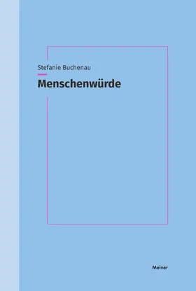 Buchenau |  Menschenwürde | eBook | Sack Fachmedien