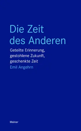 Angehrn |  Die Zeit des Anderen | eBook | Sack Fachmedien