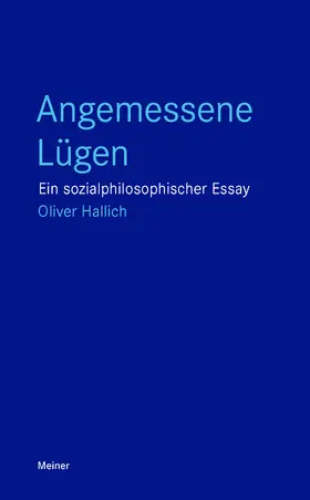 Hallich |  Angemessene Lügen | Buch |  Sack Fachmedien