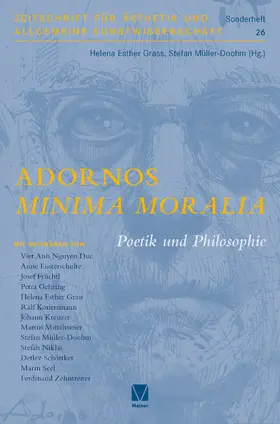 Grass / Müller-Doohm |  Adornos »Minima Moralia« | eBook | Sack Fachmedien