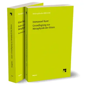 Kant / Steigleder / Kraft |  Grundlegung zur Metaphysik der Sitten + Kommentar (Set) | Buch |  Sack Fachmedien