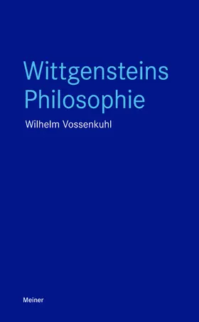 Vossenkuhl |  Wittgensteins Philosophie | Buch |  Sack Fachmedien