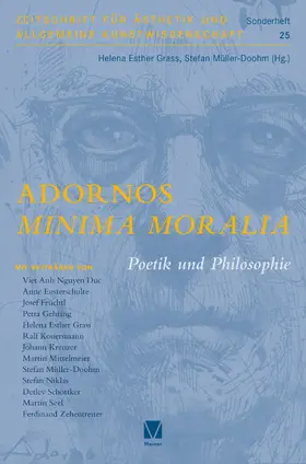 Grass / Müller-Dohm / Müller-Doohm |  Adornos ¿Minima Moralia¿ | Buch |  Sack Fachmedien