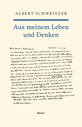 Schweitzer | Aus meinem Leben und Denken | E-Book | www2.sack.de