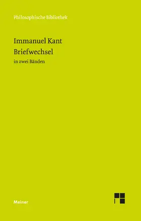Kant / Malter / Schöndörffer | Briefwechsel | Buch | 978-3-7873-5077-3 | www2.sack.de