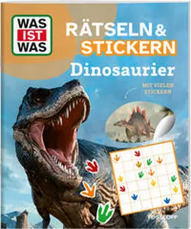  WAS IST WAS Rätseln und Stickern: Dinosaurier | Buch |  Sack Fachmedien