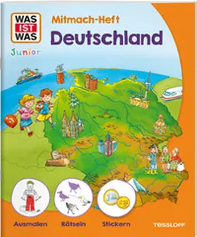 Braun / Schuck |  WAS IST WAS Junior Mitmach-Heft Deutschland | Buch |  Sack Fachmedien