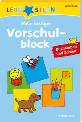  LERNSTERN Mein lustiger Vorschulblock. Buchstaben und Zahlen ab 4 Jahren | Buch |  Sack Fachmedien