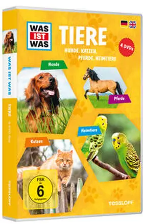 Tessloff Verlag Ragnar Tessloff GmbH & Co.KG |  WAS IST WAS DVD-Box Tiere | Sonstiges |  Sack Fachmedien