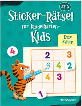  Sticker-Rätsel für Kindergarten-Kids. Erste Zahlen | Buch |  Sack Fachmedien