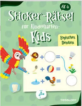  Sticker-Rätsel für Kindergarten-Kids. Logisches Denken | Buch |  Sack Fachmedien