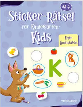  Sticker-Rätsel für Kindergarten-Kids. Erste Buchstaben | Buch |  Sack Fachmedien