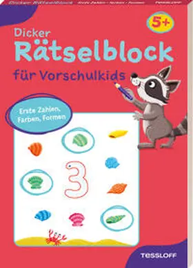  Dicker Rätselblock für Vorschulkids. Erste Zahlen, Farben, Formen | Buch |  Sack Fachmedien