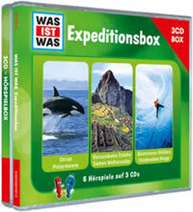 Baur / Haderer |  WAS IST WAS 3-CD-Hörspielbox "Expedition" | Sonstiges |  Sack Fachmedien