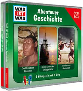  WAS IST WAS 3-CD Hörspielbox. Abenteuer Geschichte | Sonstiges |  Sack Fachmedien