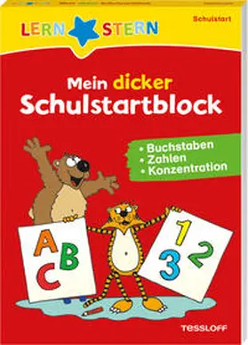 Keicher |  LERNSTERN Mein dicker Schulstartblock. Buchstaben, Zahlen, Konzentration | Buch |  Sack Fachmedien