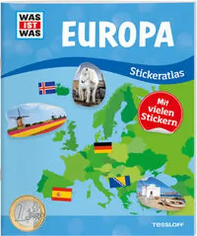 Hebler / Braun |  WAS IST WAS Stickeratlas Europa | Buch |  Sack Fachmedien