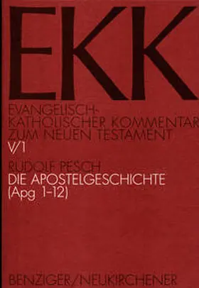 Pesch |  Die Apostelgeschichte, EKK V/1 | Buch |  Sack Fachmedien